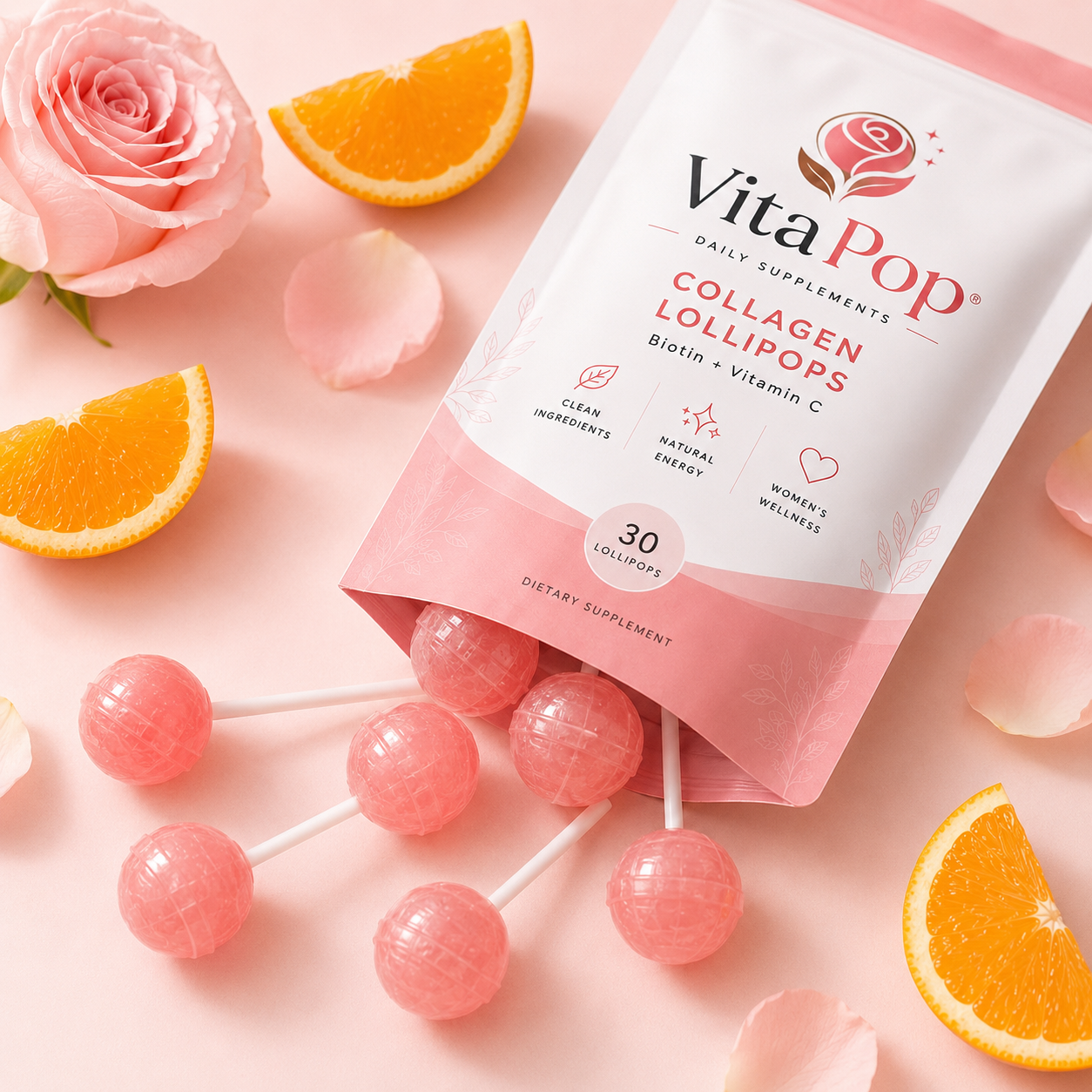Collagen Lollipops - 3 Month Supply