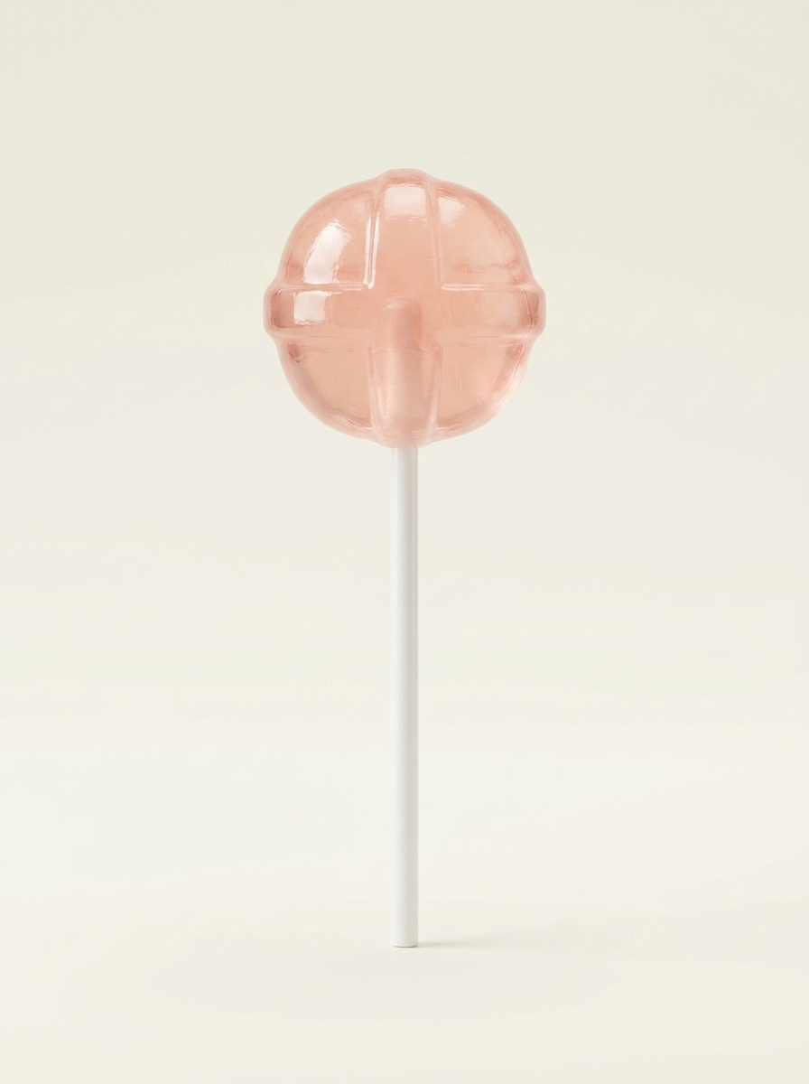 A single VitaPop collagen lollipop